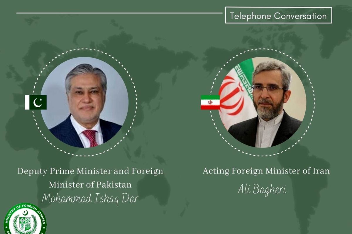 وزرای خارجه ایران و پاکستان