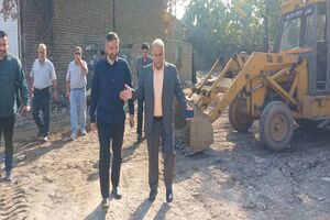 عملیات تعریض و اصلاح هندسی گلوگاه ترافیکی جنب دانشگاه علوم پزشکی ساری آغاز شد