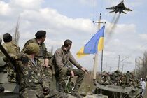 شهر دونتسک توسط اوکراین موشک باران شد