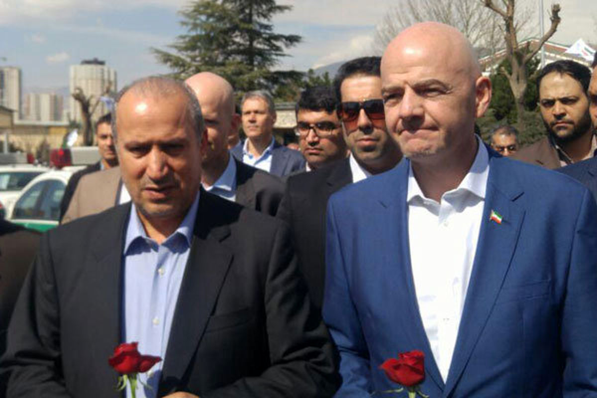 اینفانتینو و مهدی تاج