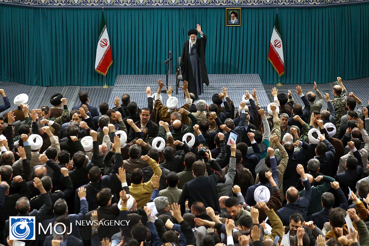 دیدار مردم آذربایجان شرقی با رهبر معظم انقلاب