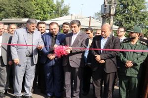 افتتاح پروژه های عمرانی در بخش سنگر رشت
