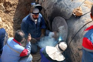 انشعاب ایستگاه دوم CGS شهرستان‌های سیروان و چرداول با موفقیت اجرا شد