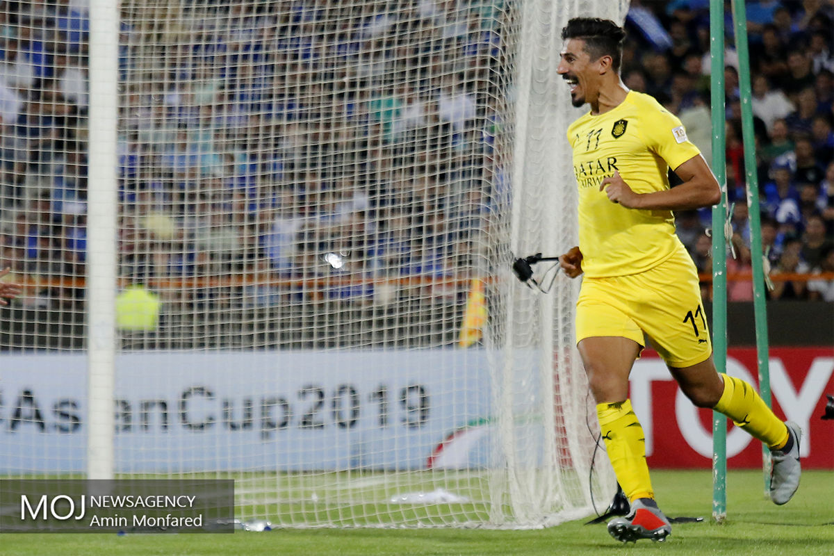 دیدار تیم های فوتبال استقلال ایران و السد قطر