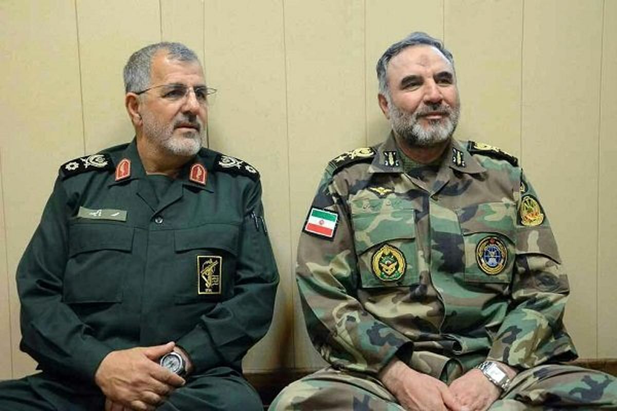 نشست مشترک فرماندهان نیروی زمینی ارتش و سپاه