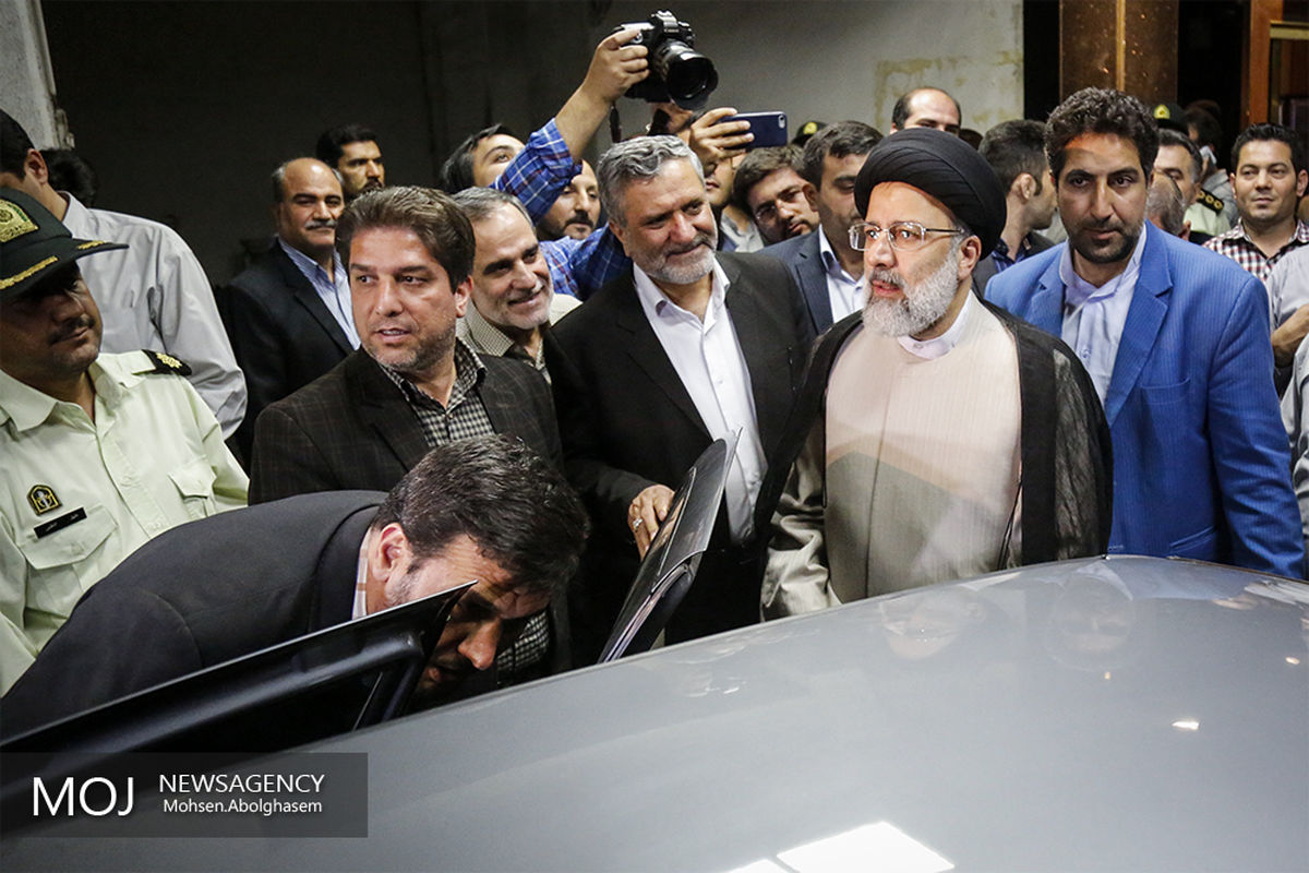 بازدید سید ابراهیم رئیسی از ستاد انتخابات کشور