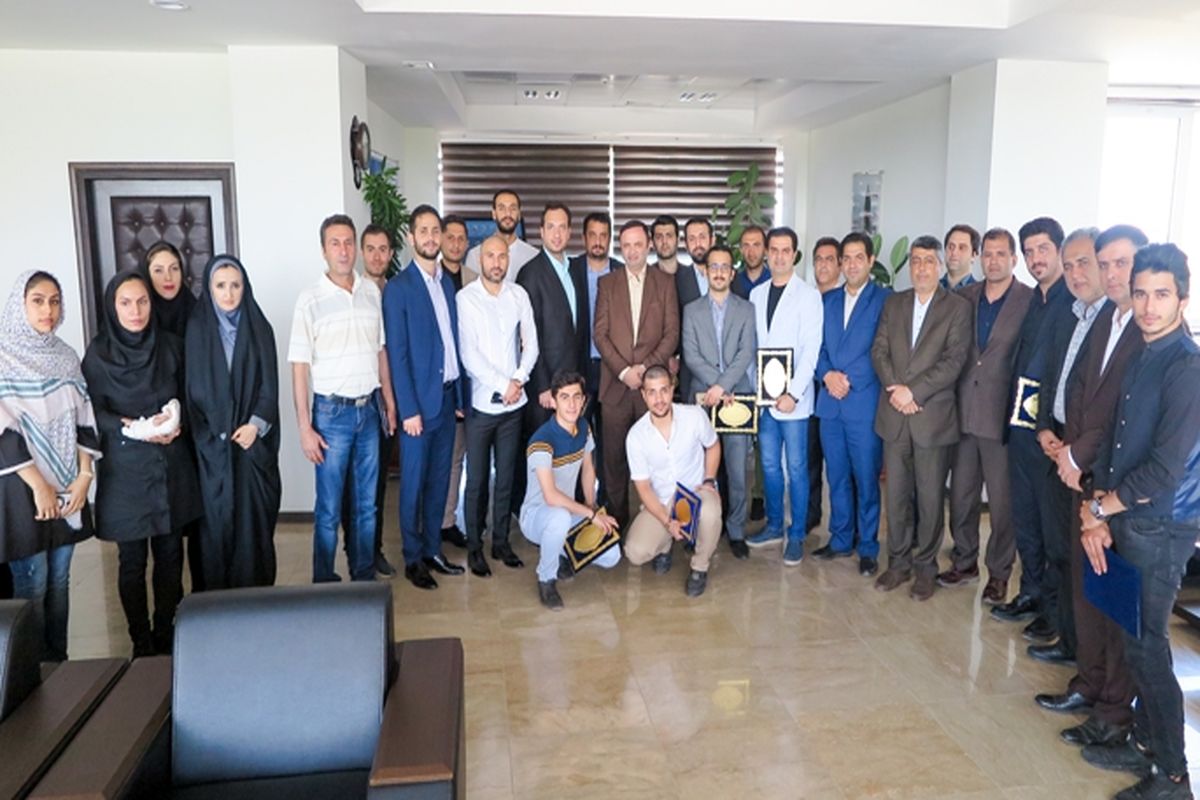 دیدار با مدیر عامل منطقه ازاد انزلی