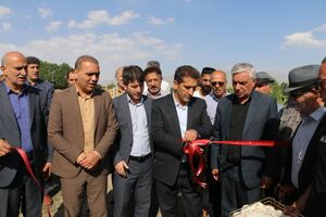 افتتاح فاز نخست مزرعه پرورش ماهی در روستای اندرآب سرعین با ظرفیت ۱۰ تن