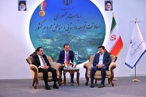 گفت‌وگوهای اقتصادی و مرزی معاون رئیس‌جمهور با استاندار اربیل اقلیم کردستان عراق