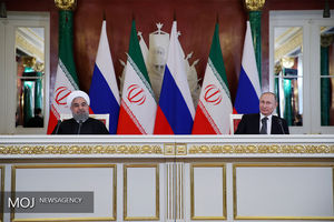 نشست خبری روسای جمهور ایران و روسیه