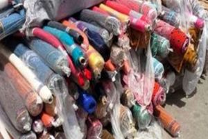 کشف محموله پارچه قاچاق در بندرعباس 