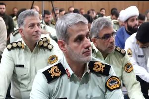 تجدید میثاق مقتدرانه نیروهای انتظامی مازندران با آرمان‌های رهبر شهید