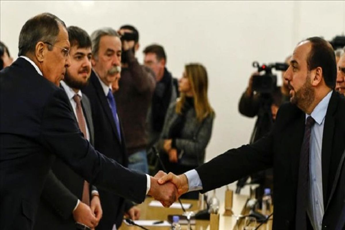 رئیس هیئت معارضان سوری و لاوروف