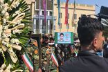 پیکر شهید علی‌اکبر گندمی تشییع شد