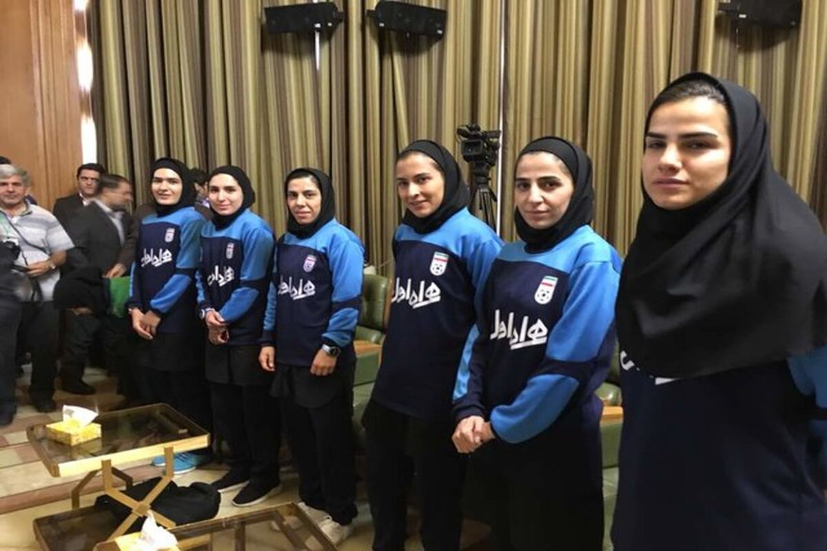 تیم فوتسال دختران ایران 