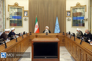 نشست اعضای کمیسیون قضایی و حقوقی مجلس با رییس قوه قضاییه