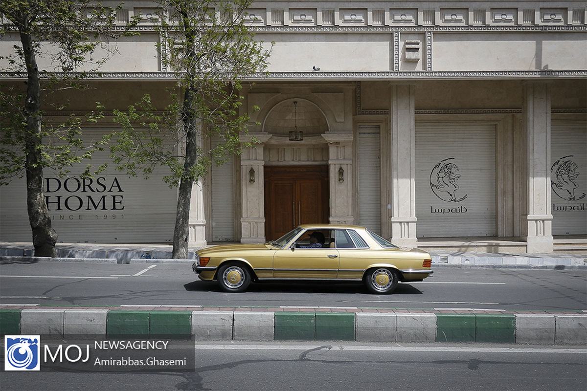 اجرای طرح فاصله گذاری اجتماعی در تهران