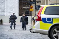 برخورد کامیون با مردم در استکهلم