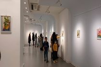 نمایشگاه نقاشی فصل رنگی در سنندج گشایش یافت