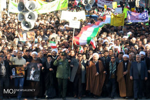 راهپیمایی مردمی در محکومیت حوادث روزهای اخیر در بیجار