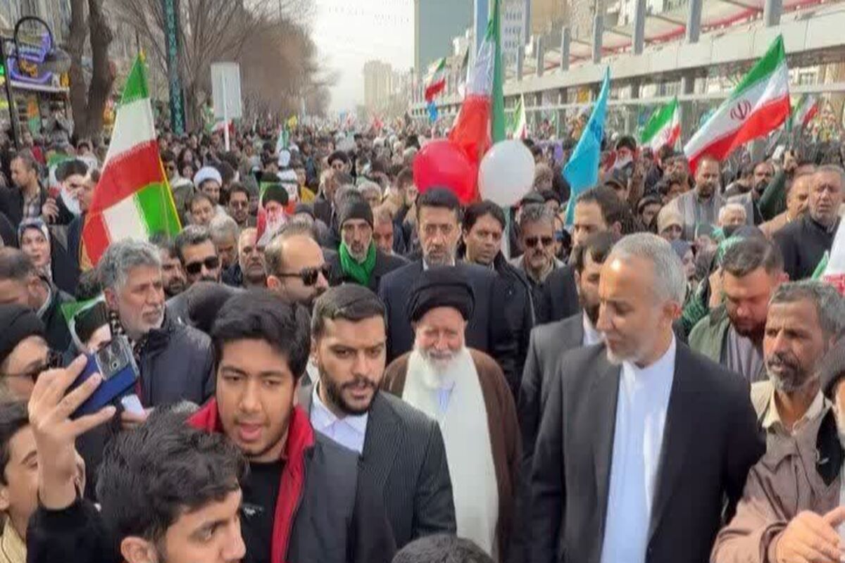 راهپیمایی ۲۲بهمن_ آیت‌الله علم‌الهدی 