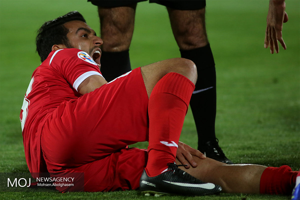 دیدار تیم های فوتبال پرسپولیس ایران و الوصل امارات