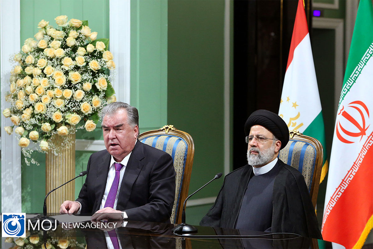 دیدار و استقبال رسمی رئیسی از رییس جمهوری تاجیکستان