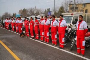 آمادگی کامل هلال احمر کیش برای خدمت‌رسانی به گردشگران نوروزی