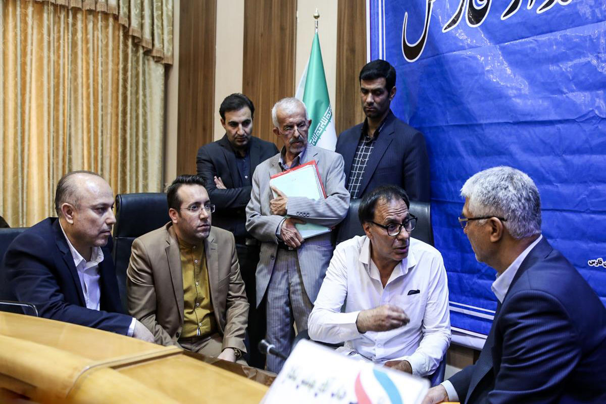 اسماعیل تبادار در دیدار مردمی