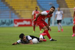نتیجه بازی نفت مسجدسلیمان و پرسپولیس در نیمه نخست