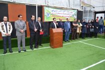 افتتاح طرح های عمرانی و خدماتی دبیرستان دوره دوم پسران سما واحد رشت 
