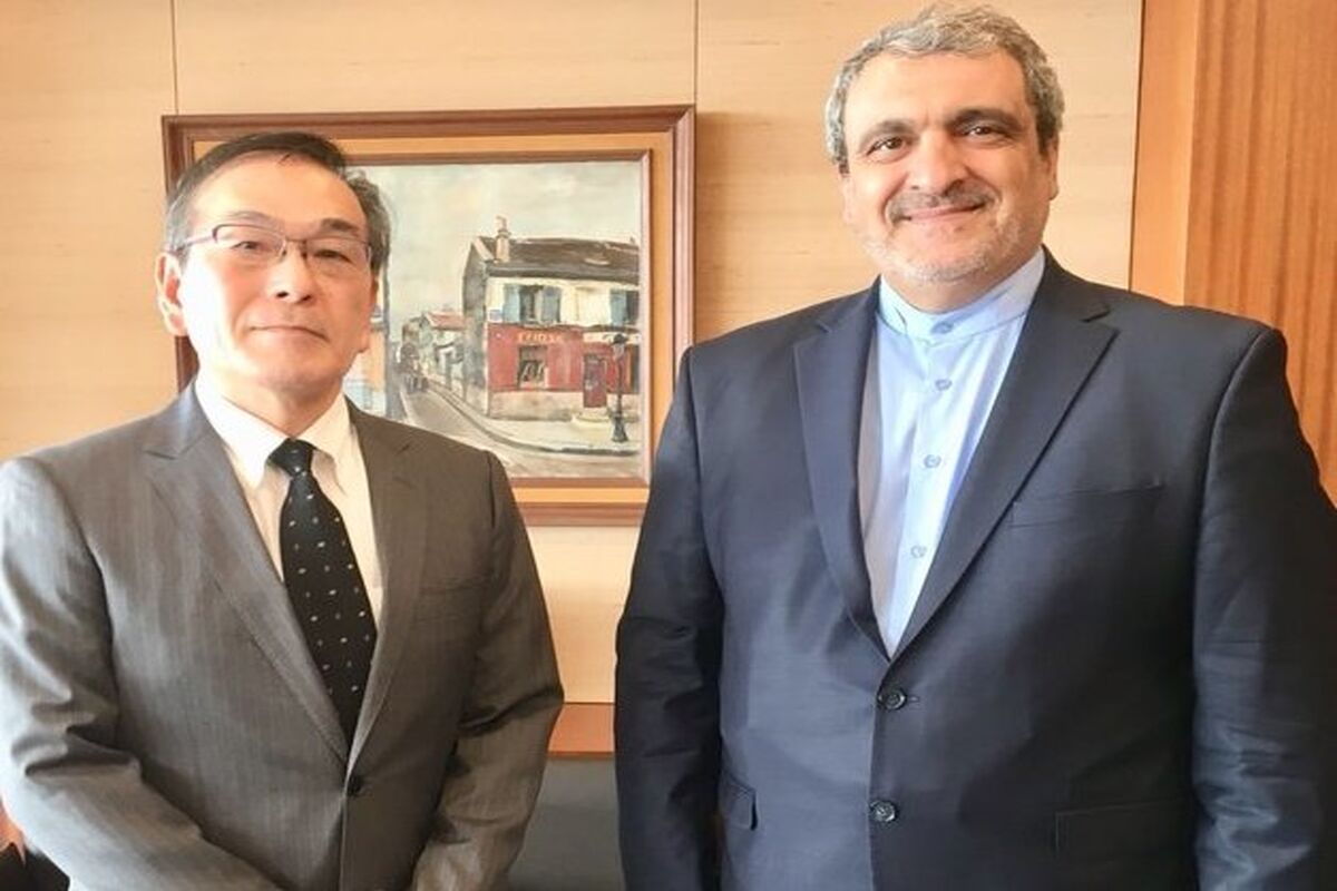 دیدار سفیر ایران در ژاپن با تورو میزوتانی