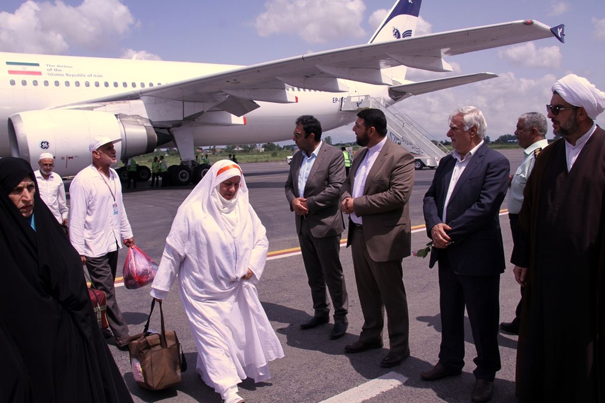 نخستین گروه از حجاج گیلانی