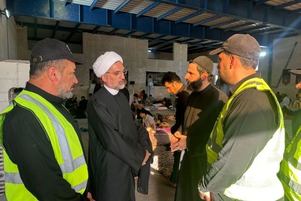 رایزن فرهنگی ایران از موکب‌های مسیر پیاده‌روی اربعین بازدید کرد