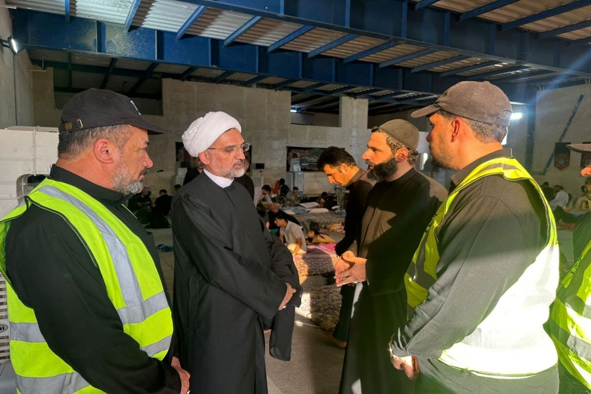 رایزن فرهنگی ایران از موکب‌های مسیر پیاده‌روی اربعین بازدید کرد