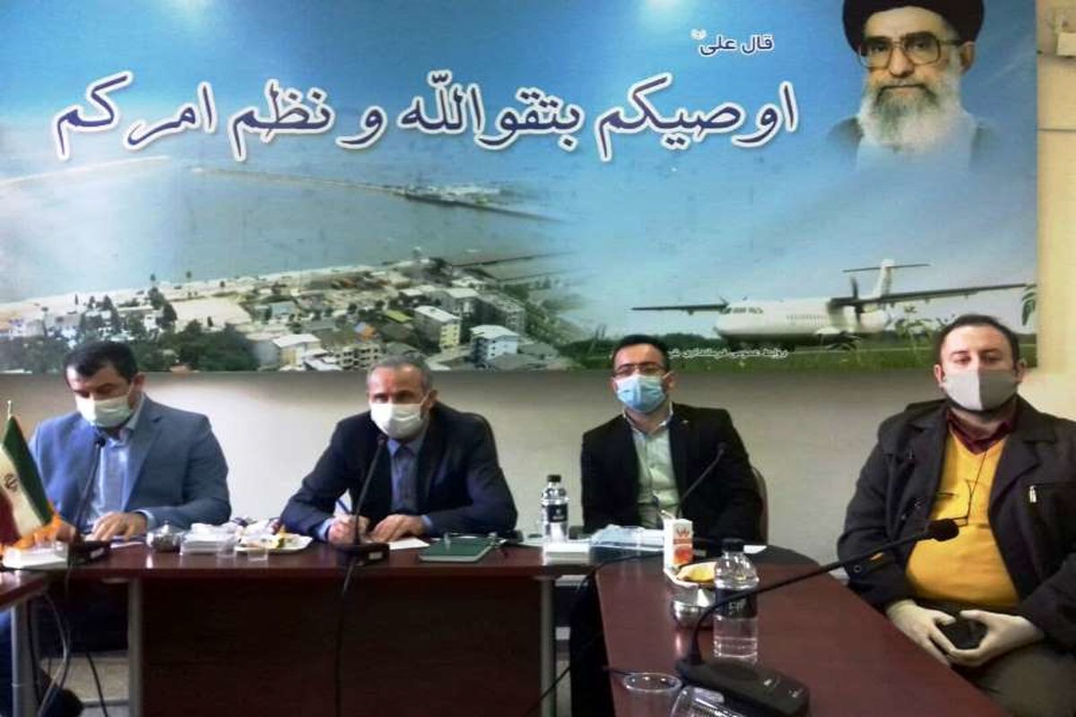 نشست خبری فرماندار نوشهر با خبرنگاران