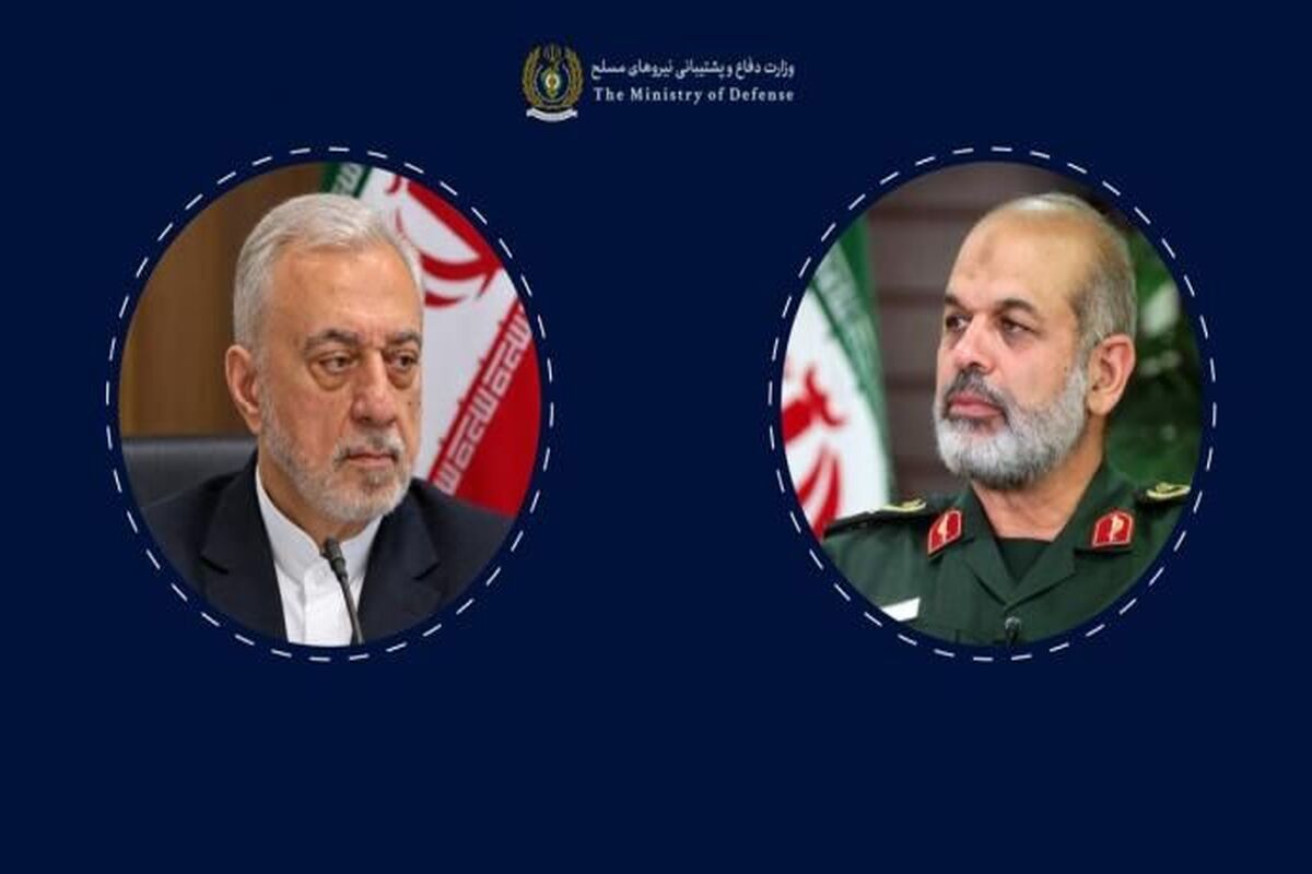 مهندس مهرداد اخلاقی با سردار سرلشکر احمد وحیدی