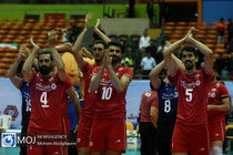 دیدار تیم های ملی والیبال ایران و قطر