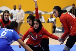 شکست تیم ملی کبدی بانوان ایران برابر چین تایپه در رقابت‌های جهانی