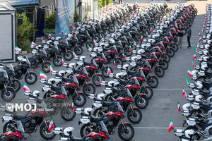  ۳۰۰ موتور برقی به پلیس راهور تهران بزرگ الحاق می شود + فیلم