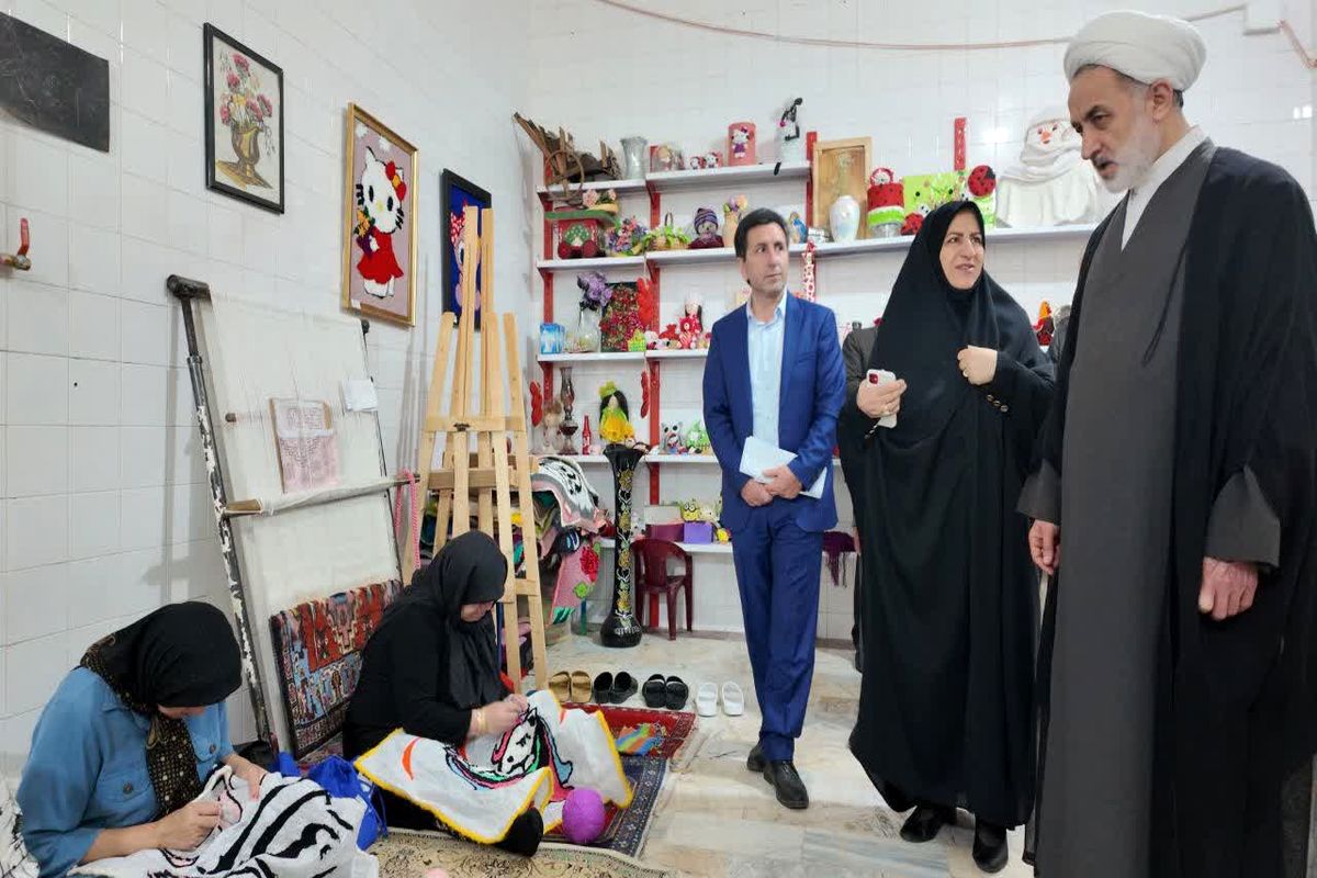 بازدید رئیس کل دادگستری اردبیل از مرکز توانبخشی حضرت ابولفضل