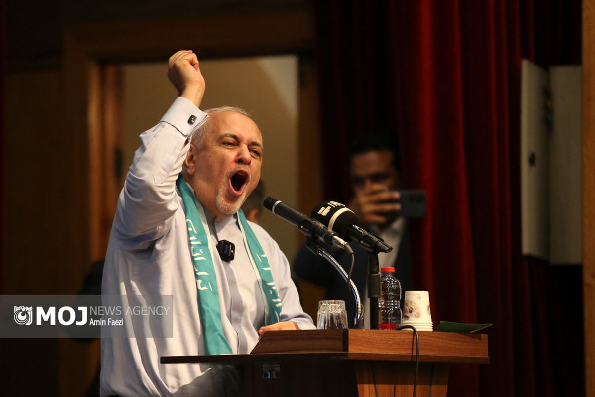 حضور و سخنرانی محمد جواد ظریف در شیراز