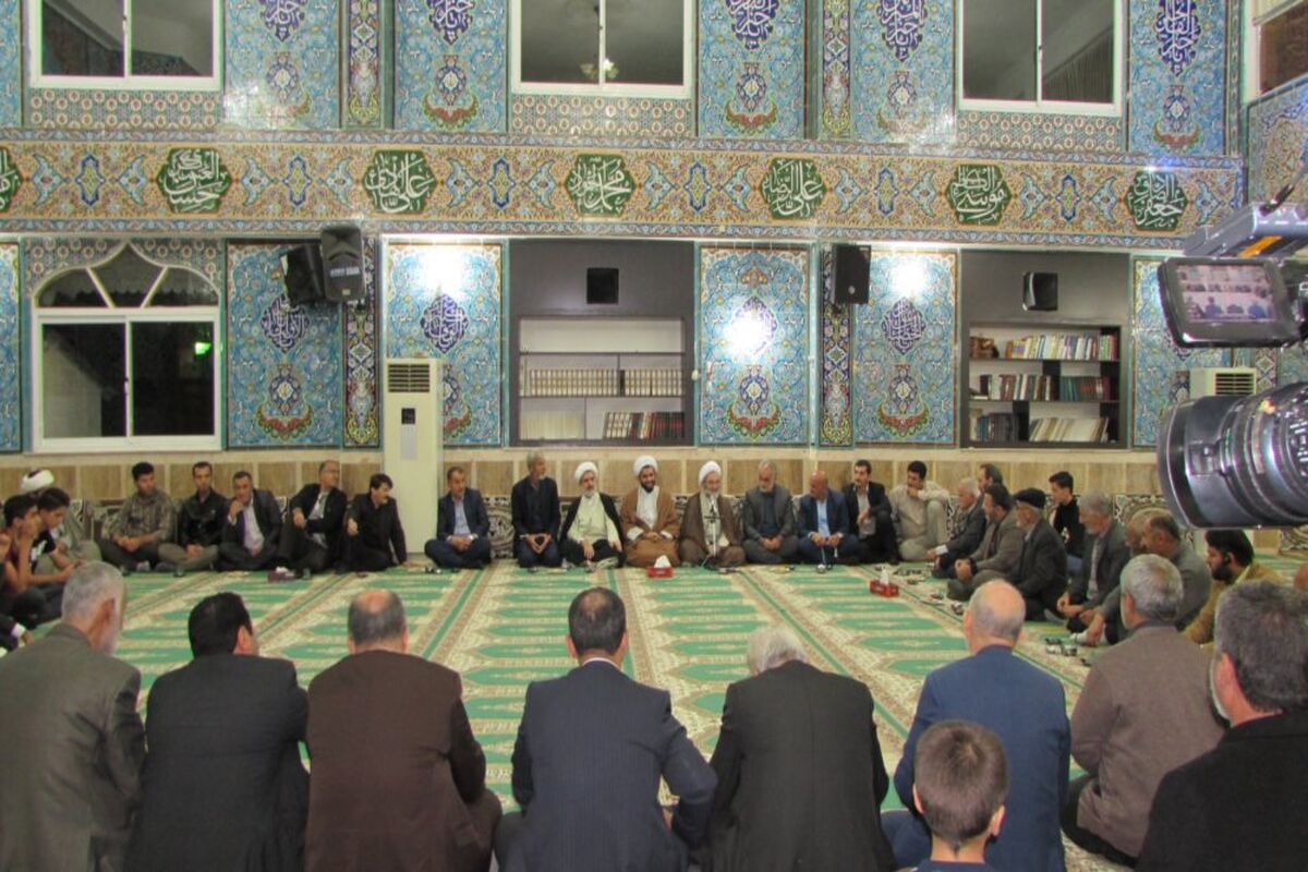 آیت‌الله فلاحتی در مسجد لیف‌شاگرد صومعه‌سرا