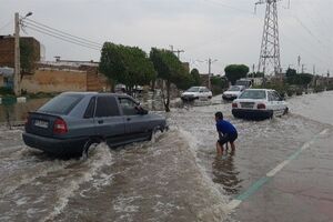 آبگرفتگی در عمده مناطق اهواز رفع شده است