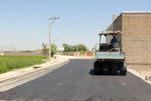 عملیات زیرسازی و روکش آسفالت معابر در فلاورجان 