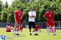 تمرین تیم ملی فوتبال