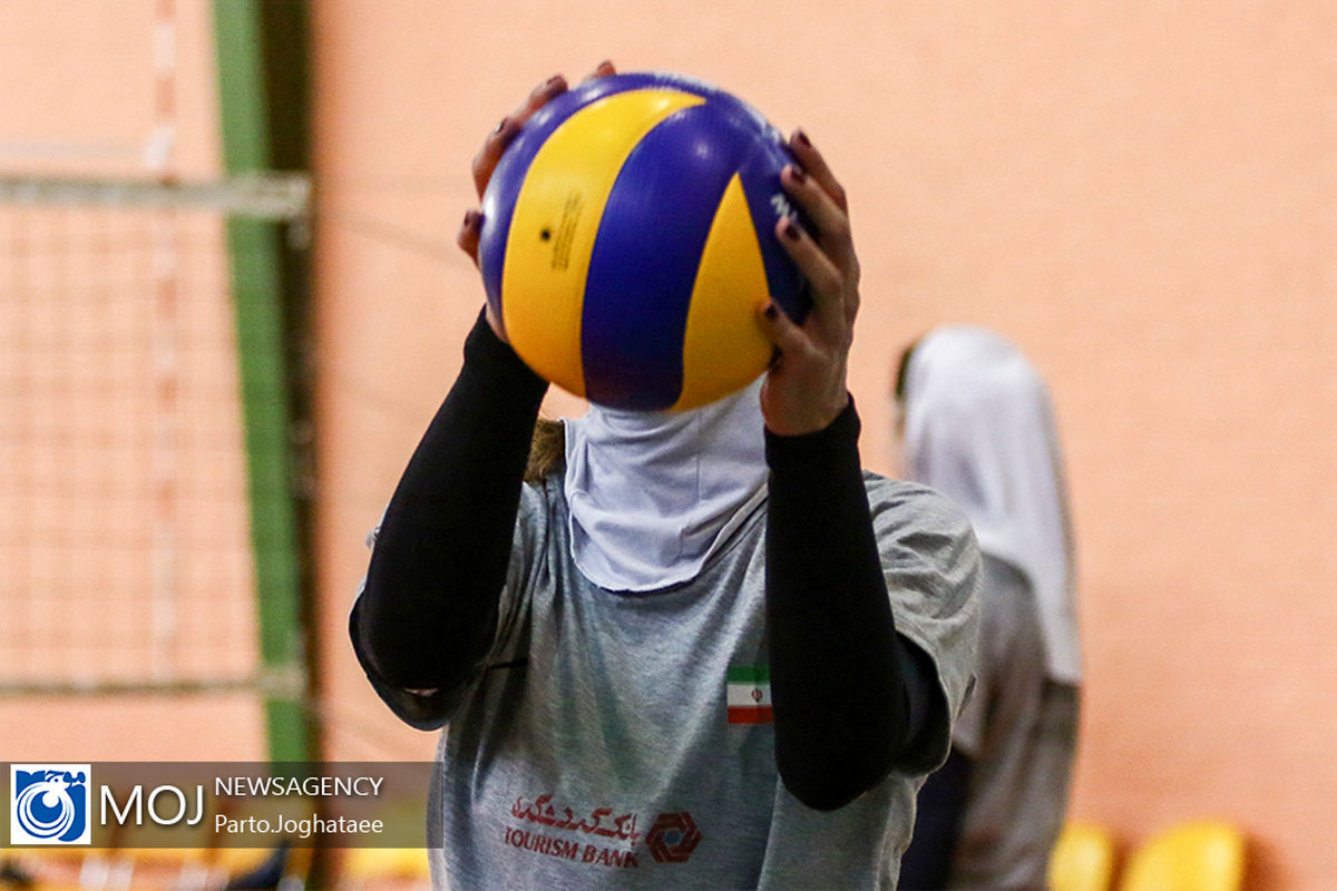 تمرین تیم ملی والیبال بانوان - ۳۱ اردیبهشت ۱۳۹۸