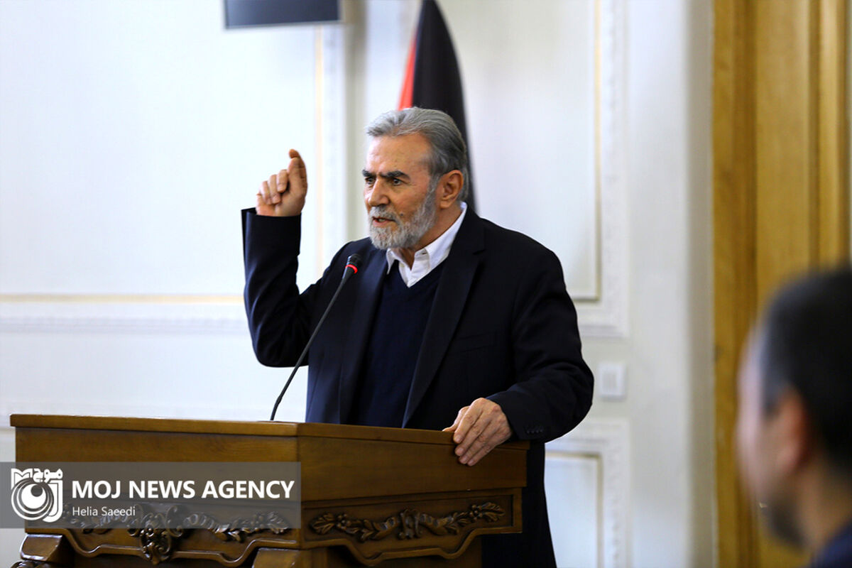 دیدار دبیرکل جنبش جهاد اسلامی فلسطین با وزیر امور خارجه