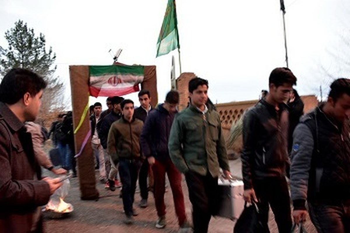 کاروان راهیان نور بهاباد