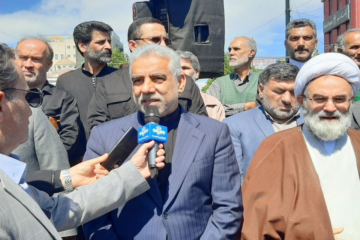 راهپیمایی روز قدس در گیلان